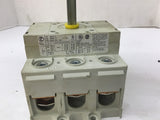 EE Controls ED6-3D 6 SD8-RG Off-On Base Mount Disconnect 3 pole 600V 100amps