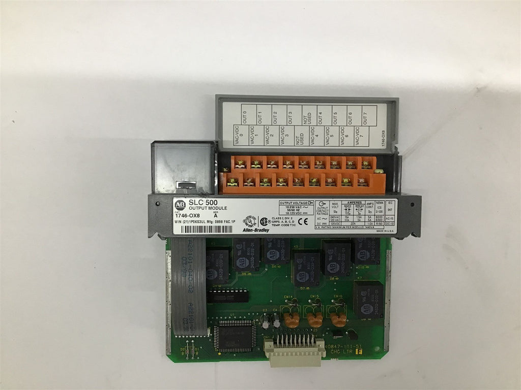 Allen Bradley Output Module SLC 500 1746-OX8