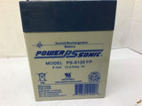 Power Sonic PS-6120 FP Sealed Rechargeable Battery 6 V 13 Amp