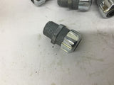 Thomas and Betts 2521 1/2" Strain Relief Cord Connector Straight Lot Of 19