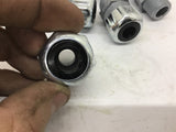 Thomas and Betts 2521 1/2" Strain Relief Cord Connector Straight Lot Of 19