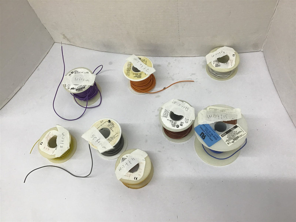 20 AWG Wire Rolle Lot of 9 Various lengths