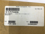 Kodak Versamark 0177489 Installation Kit W/ Catch Pan Cable Assembly Relay