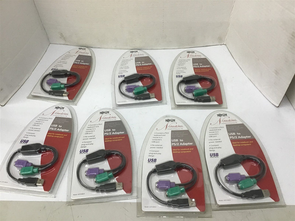 Tripp Lite U219-000-R USB to PS/2 Adapter Lot Of 7