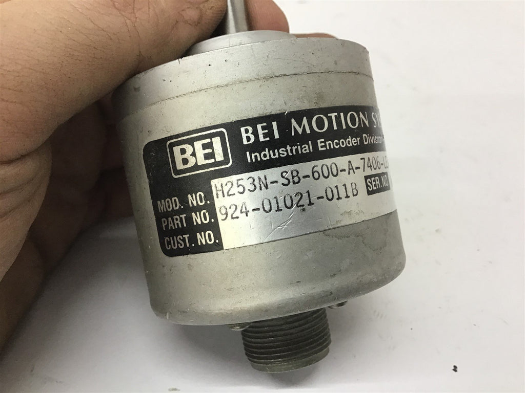 BEI H25N-SB-600-A-7406-LED-EM14-S Industrial Encoder