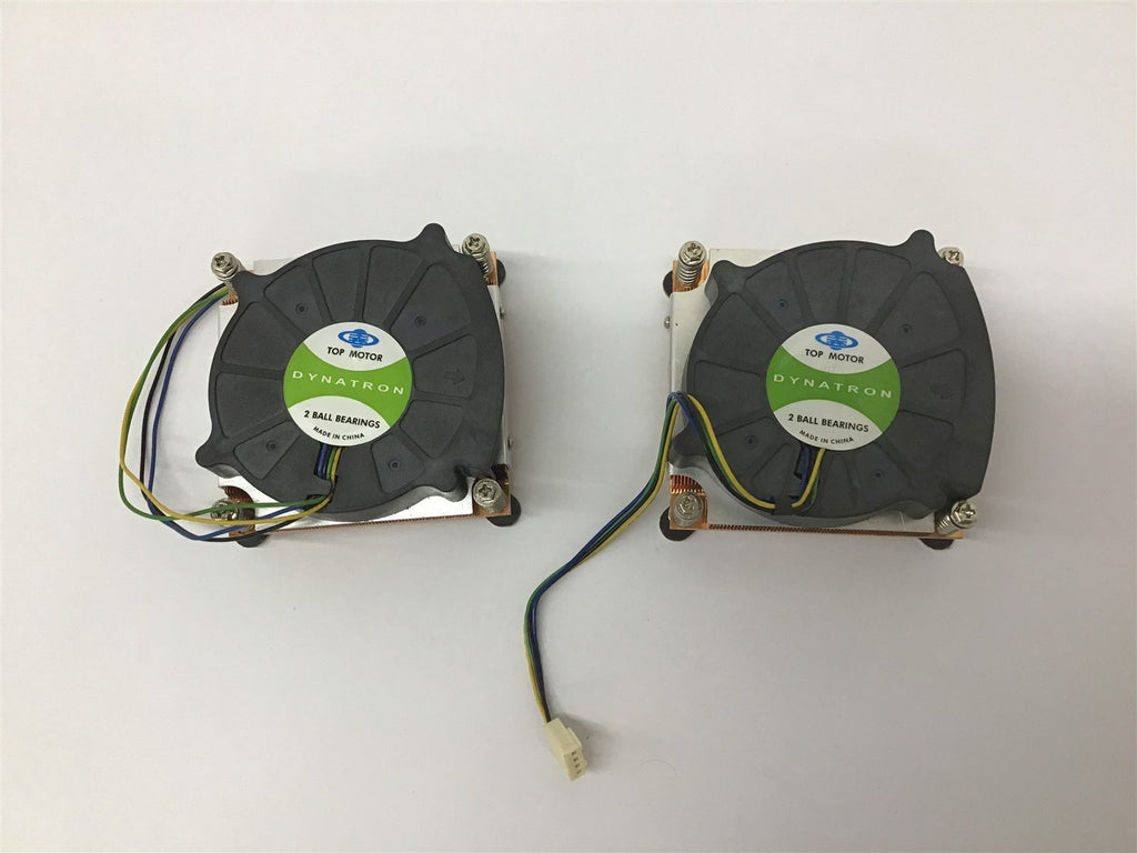 Top Motor Dynatron Fan Lot Of 2 BME Bearings and Surplus