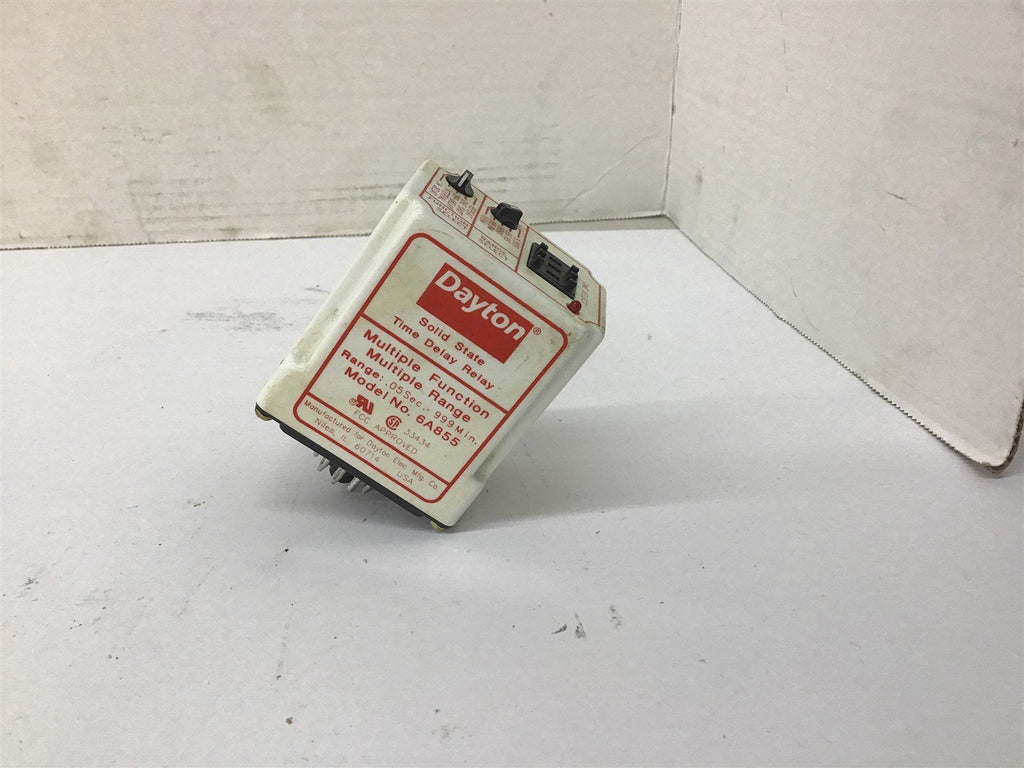 Dayton 6A855 Time Delay Relay