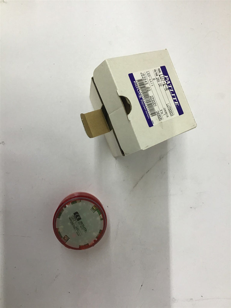 Patlite LU7-E Red Strobe Light 24 VDC