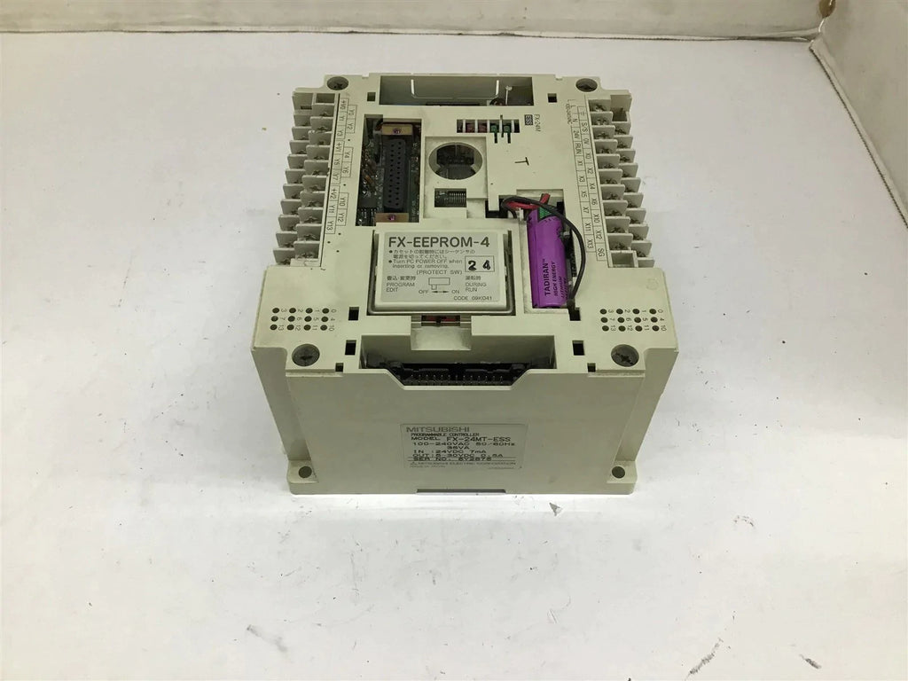Mitsubishi FX-24MT-ESS Programmable Controller 24 VDC 7 mA 0.5 A 5-30 VDC