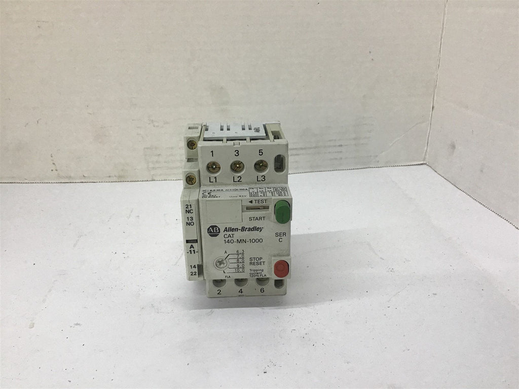 Allen-Bradley 140-MN-1000 Manual Starter 10 AMP