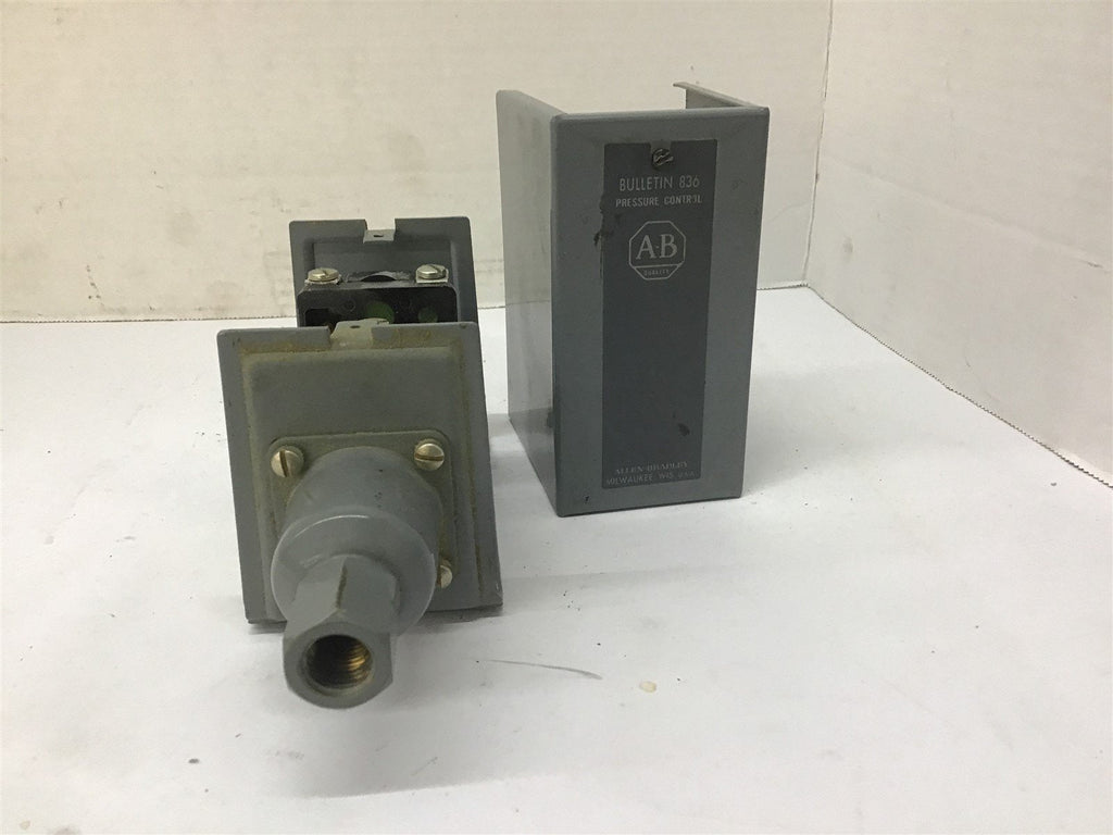 AllenBradley 836C7 Pressure Control Switch BME Bearings and Surplus