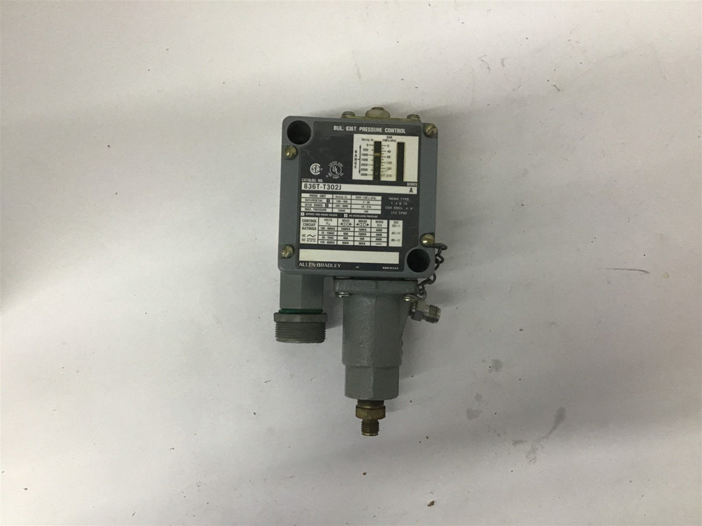 Allen-Bradley 836T-T302J Pressure Control
