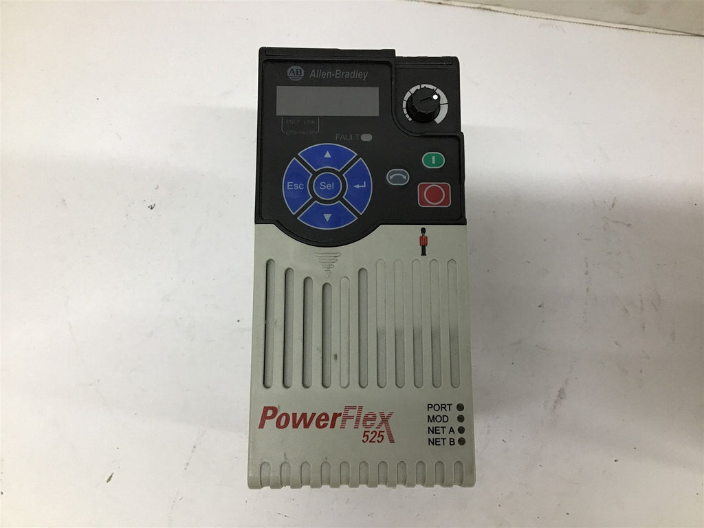 Allen-Bradley 25B-D4P0N104 AC Drive Power Flex 525 2 HP/ 1.5 kW 460 V 4 Amps