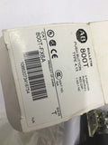 Allen-Bradley 800T-FX6A 2 Position Push Pull Red Cap Button