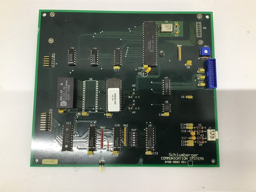 Schlumberger Communication Systems 0400-0089 Electrical Board
