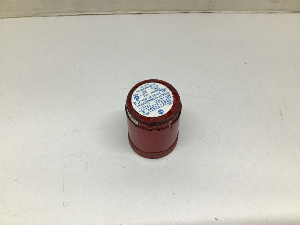 Allen-Bradley 855E 24DN4 Ser. A Steady Incandescent Red Light