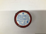 Allen-Bradley 855E 24DN4 Ser. A Steady Incandescent Red Light