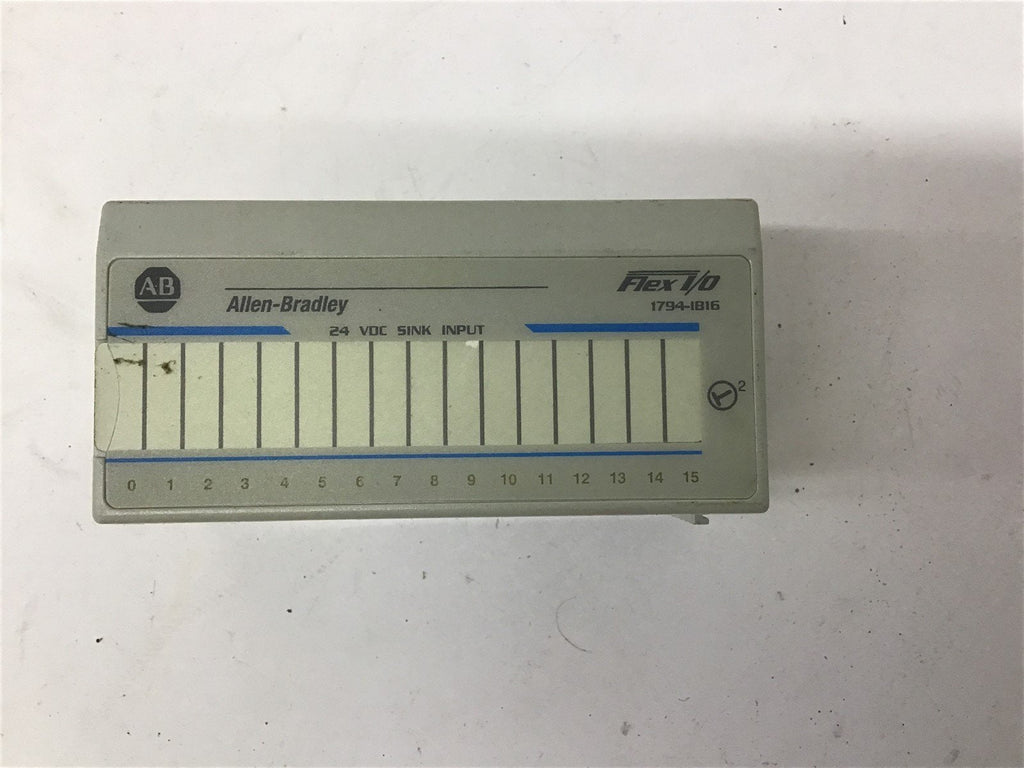 Allen-Bradley 1794-IB16 Ser. A Flex I/O 24 VDC Sink Input Module