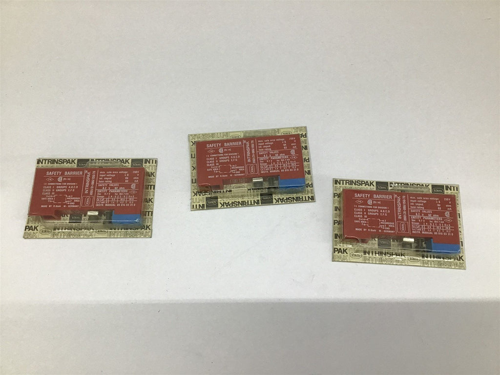 Stahl Intrinspak 8901/31 086/150/70 Saftey Barrier Lot Of 3
