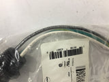 Brad Connectivity 1R3004A20A120 3P Female Straight Connector Cable 12" Lot Of 4