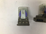 Cutler Hammer D5PA1 Ser. A2 Terminal Relay Socket W/ D5PR3A Ser. A1 Lot Of 2