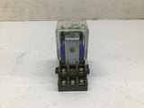 Cutler Hammer D5PA1 Ser. A2 Terminal Relay Socket W/ D5PR3A Ser. A1 Relay