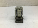 Cutler Hammer D5PA1 Ser. A2 Terminal Relay Socket W/ Potter & Brumfield KUP11D35