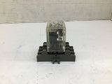 Cutler Hammer D5PA1 Ser. A2 Terminal Relay Socket W/ Potter & Brumfield KUP11D35