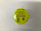 Appleton CG 3150S Cord Grip Connector Lot Of 5