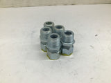 Appleton CG 3150S Cord Grip Connector Lot Of 5