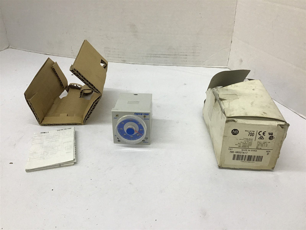 Allen-Bradley 700-HR52TA17 Ser. D Timing Relay