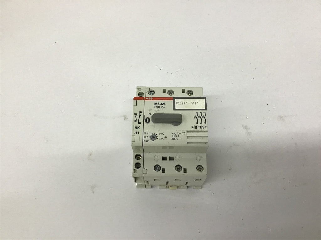 ABB MS 325 Manual Motor Starter 690 V