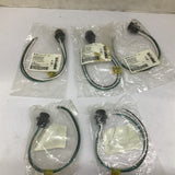 Brad Connectivity 1R3004A20A120 3P Female Straight 12" 16 AWG Lot Of 5