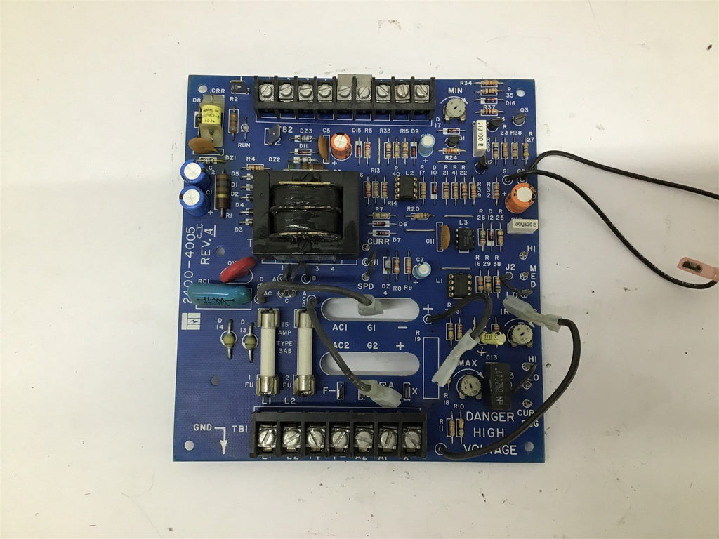 Industrial Control Equip 2400 4005 REV. A Circuit Board