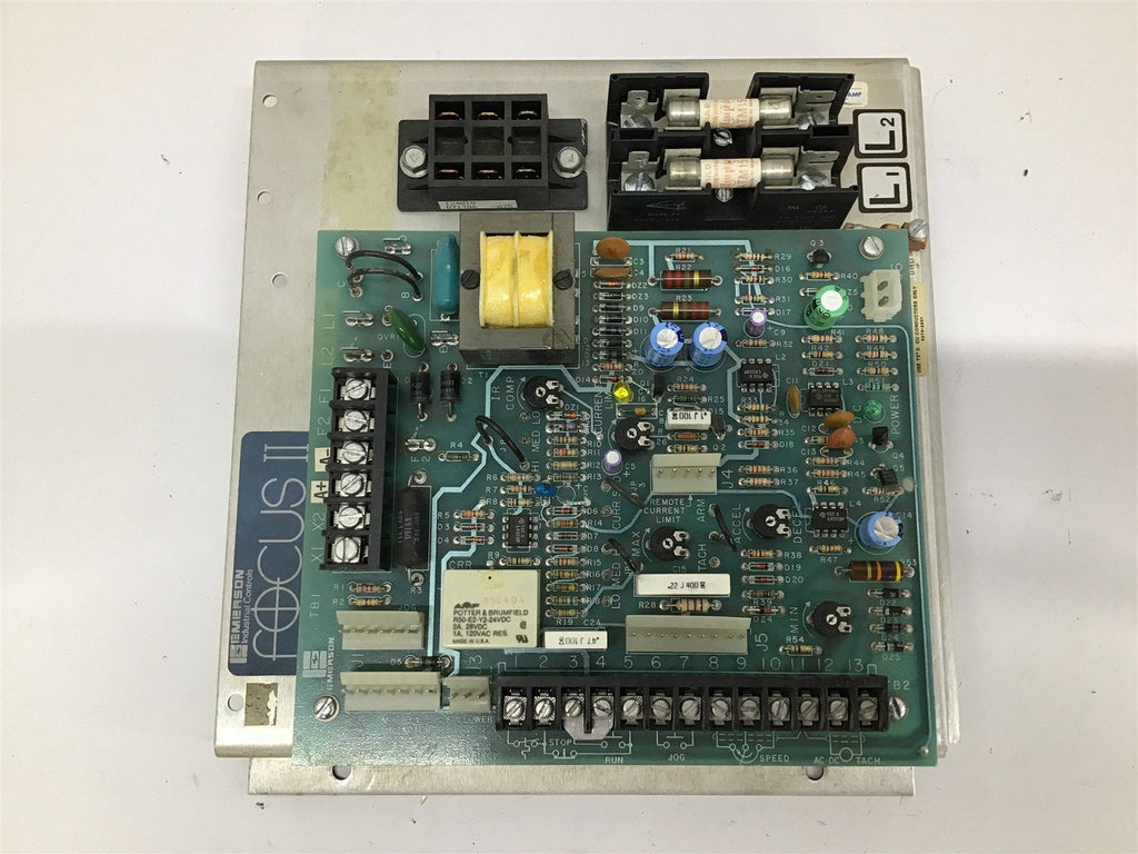 Emerson 2450 8010 REV. C Focus II DC Drive Board