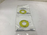 Allen-Bradley 800T-X646EM Emergency Stop Plate Lot Of 2