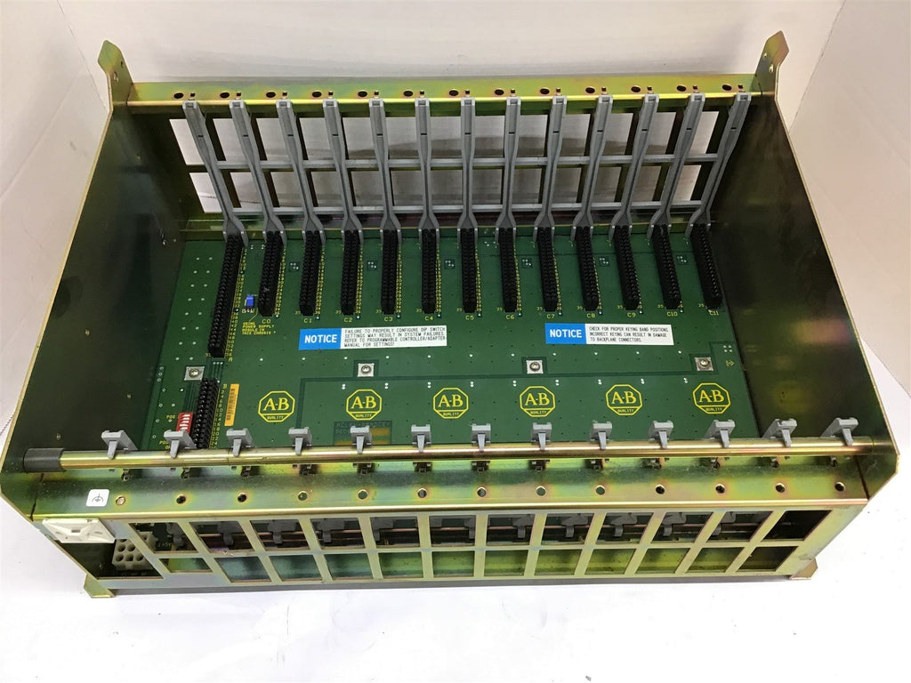 Allen-Bradley 1771 A3B1 Ser. B 12 Slot I/O Chassis