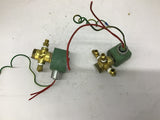 Automatic Switch Co 8320G174 60 PSI 1/4 Pipe 11.6 W Lot Of 2