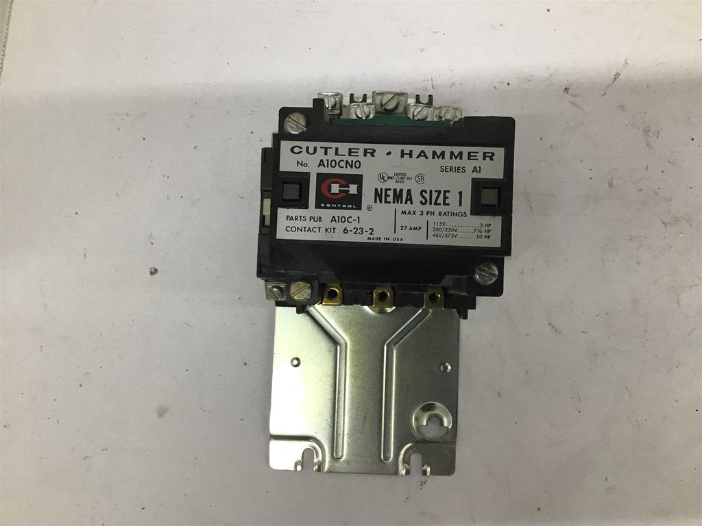 Cutler-Hammer A10CN0 Starter NEMA Size 1