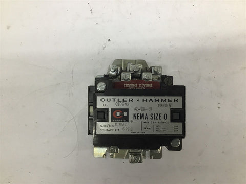Cutler-Hammer C10BN3 Starter NEMA Size 0