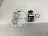 Allen-Bradley 800T-FXQ24RA7 Ser. T 2 Position Push Pull Red Cap Button 24 V