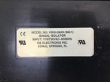 KB Electronics KBSI-240D 9431 Signal Isolator 115/230 VAC 50/60 Hz Lot Of 3