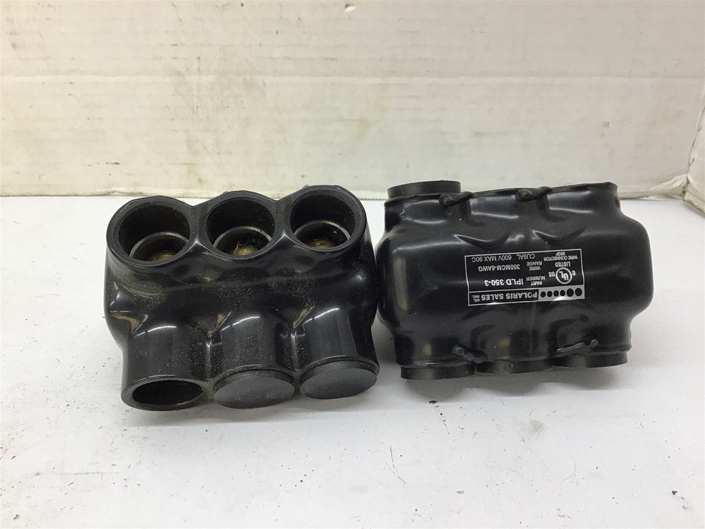Polaris IPLD 350-3 Insulated Multitap Connector Lot Of 2