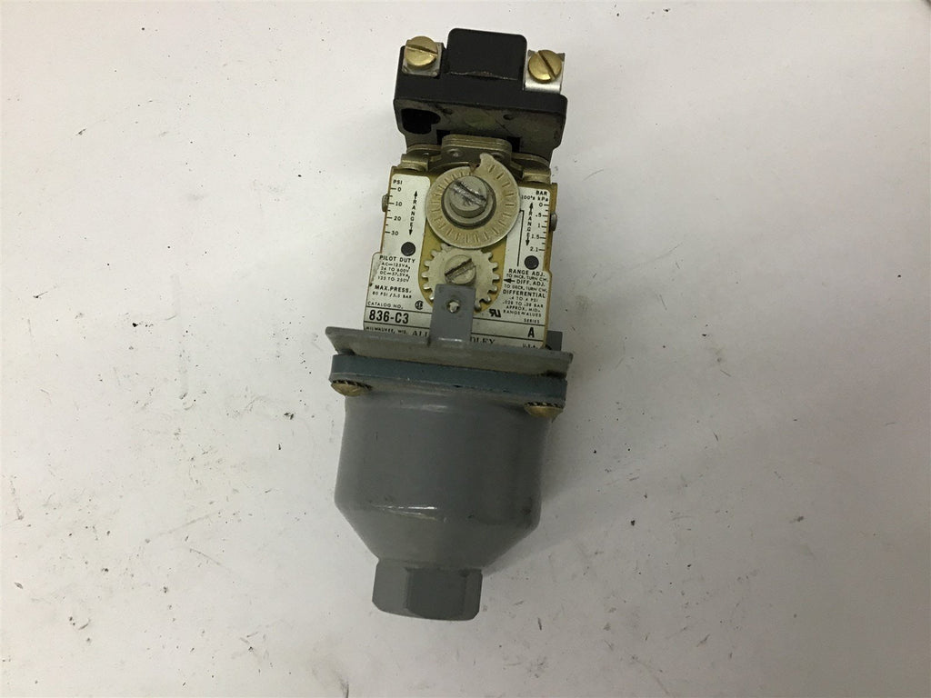 Allen-Bradley 836-C3 Pressure Control Transmitter