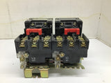 Square D 8736 SA016 S Reversing Motor Starter NEMA Size 00 2 HP 460/575 VAC