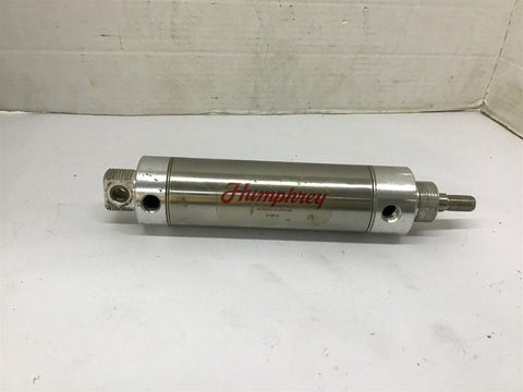 Humphrey 4-DP-4 Double Acting Pneumatic Cylinder 4" Stroke x 5/8" OD RAM