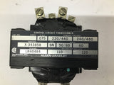 Allen-Bradley X-343858 Type SN Transformer 240/480 V 60 Hz .075 KVA