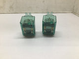 Midtex 187-32C200 Relay 20 A 120/240/277 VAC Lot Of 2