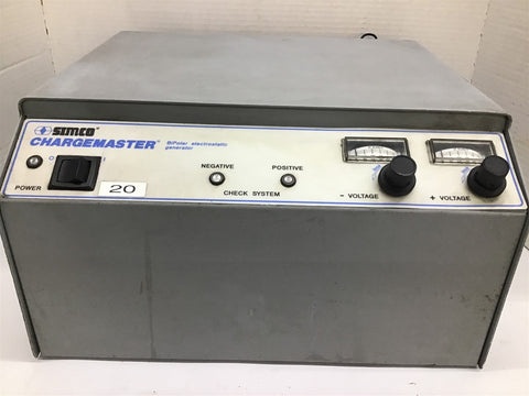 Simco ChargeMaster BP50 4004036 BiPolar Electrostatic Generator 115 VA ...