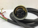 Hubbellock 60A 600V On 10-1/2' Of P-136-29-MSHA 8 AWG
